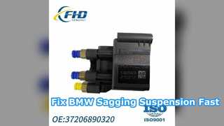 BMW X5 E70 Air Suspension Valve Block Fix