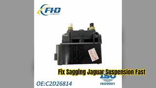 Fix Jaguar Air Suspension C2D26814 Valve Block Replacement