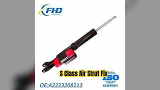 Mercedes S Class 4WD Front Air Strut Replacement