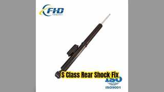 221 S Class Rear Air Shock Strut Replacement