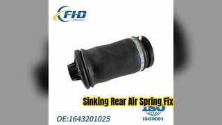 Mercedes 213 E Class Rear Right Air Spring Fix