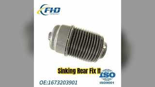 Mercedes ML W164 Rear Air Spring Replacement