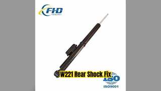 Mercedes W221 Rear Air Shock Strut Replacement